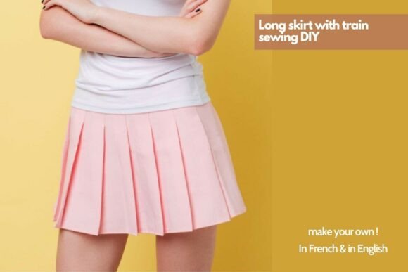 How to Sew a Pleated Skirt DIY Pattern