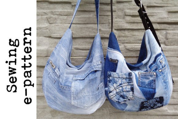 Slouchy Zipper Bag Sewing Pattern