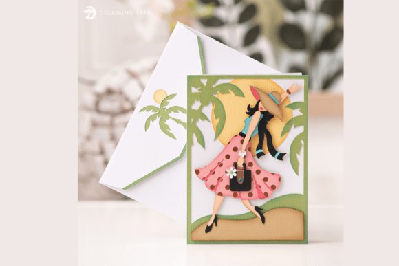 Candy Greeting Card SVG