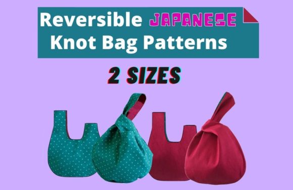 Easy Japanese Knot Bag Sewing Pattern