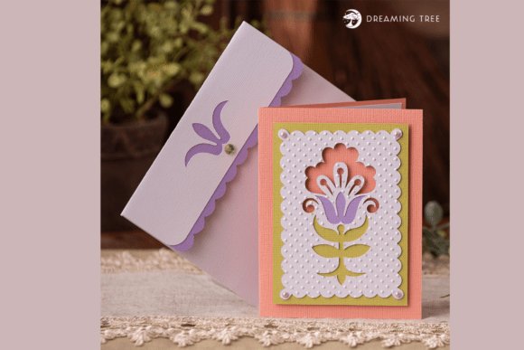 Layered Greeting Card SVG